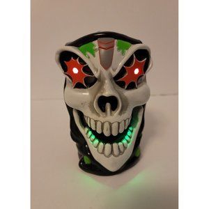 Monster Jam Grave Digger Skull Mug Cup Handle Monster Trucks Eyes Mouth Light Up